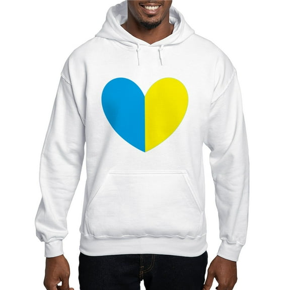 CafePress - I Stand With Ukraine Heart Sweatshirt - Pullover Hoodie, Hooded Sweatshirt