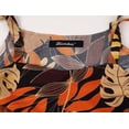 thumbnail image 6 of Bimba Printed Layered Maxi Dress for women Loose Fit shoulder strap dress Casual Resort wear, 6 of 6