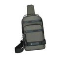 thumbnail image 1 of Bolso bandolera para hombre, bolsa de almacenamiento, bolsa de pecho impermeable para ciclismo, viajes, trabajo Verde, 1 of 10