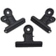 thumbnail image 1 of Clips para carpetas de metal negro, 20 clips de papel con bisagras grandes de 2 pulgadas, abrazaderas para bolsas de alimentos, fotos, manualidades, suministros de oficina en el hogar, 50 mm, 1 of 7