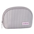 thumbnail image 1 of Mini bolsa cosmética de cuero PU con cremallera, separación seca y húmeda para mujeres y niñas, 1 of 6