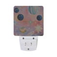 thumbnail image 2 of Cosmic Planets and Galaxy LED Night Light with Smart Sensor Plug Into Wall Dusk to Dawn 2 packs, 2 of 7