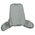thumbnail image 2 of Home Soft Things Faux Fur Bedrest Pillow Cover Large Size - Elephant Skin - 28" x 30" x 17", 2 of 9