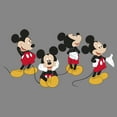 thumbnail image 2 of Boy's Mickey & Friends Mickey Mouse Cute Poses  Performance Graphic Tee Charcoal Heather Large, 2 of 4