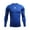 Blue, variant on KELME Men's Cool Dry Compression Shirt Long Sleeve – Sports Base Layer