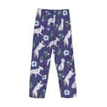 thumbnail image 4 of Kdxio Cute Dog Print Men's Sleep Pajama Pant Lounge Pants with Pockets, 4 of 8