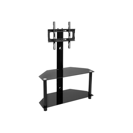 UPC: 0818103029053 | Mount-It! TV Floor Stand | 55  Maximum Screen Size | Height Adjustable TV Mount