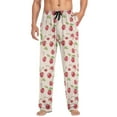 thumbnail image 4 of Pink Cherrys Men's Pajama Pants with Pocket Lounge Pants Pajama Sleep Pant Pj Comfortable, 4 of 7