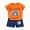 H135-Dark Blue, variant on Toddler Pajamas 2pcs Sets Boys Outfits Short Sleeve Round Neck T-Shirt and Pull-on Shorts Clothing Loungewear(Khaki,12-18 M)