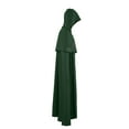 thumbnail image 4 of Hvyesh Men and Women Gothic Hooded Cloak Renaissance Robe Witch Halloween Cosplay Custume, 4 of 5