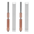 thumbnail image 2 of 2Pcs Quick Swap 3D Printer Nozzle Metal Nozzles Kit Heat Break 3D Printer Nozzle for Ender 3 V3, with Plastic Box, 2 of 7