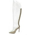 thumbnail image 5 of Steve Madden Womens Vavas Studded Pointed Toe Over-The-Knee Boots, 5 of 7
