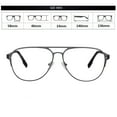 thumbnail image 3 of Photochromic Bifocal Reading Glasses Optical Hyperopia Metal Frame UV400 Sunglasses, 3 of 5