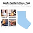 thumbnail image 4 of Pack de Glace pour Cheville, Compresse Chaude Froide Réutilisable pour Oignons Fasciite Plantaire, 4 of 8