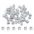 thumbnail image 1 of 50Pcs 3/32" Aluminum Crimping Loop Sleeve for Wire Rope and Cable, Round, 1 of 6