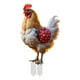 thumbnail image 2 of Decoración navideña de gallinas en forma de enchufe | Estaca de animales de granja para jardín al aire libre | Decoración acrílica de animales para jardín para exhibir en Navidad, 2 of 5