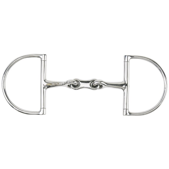 5.5 In Centaur Horse Bit Stainless Steel Hunter Dee Snaffle D Ring