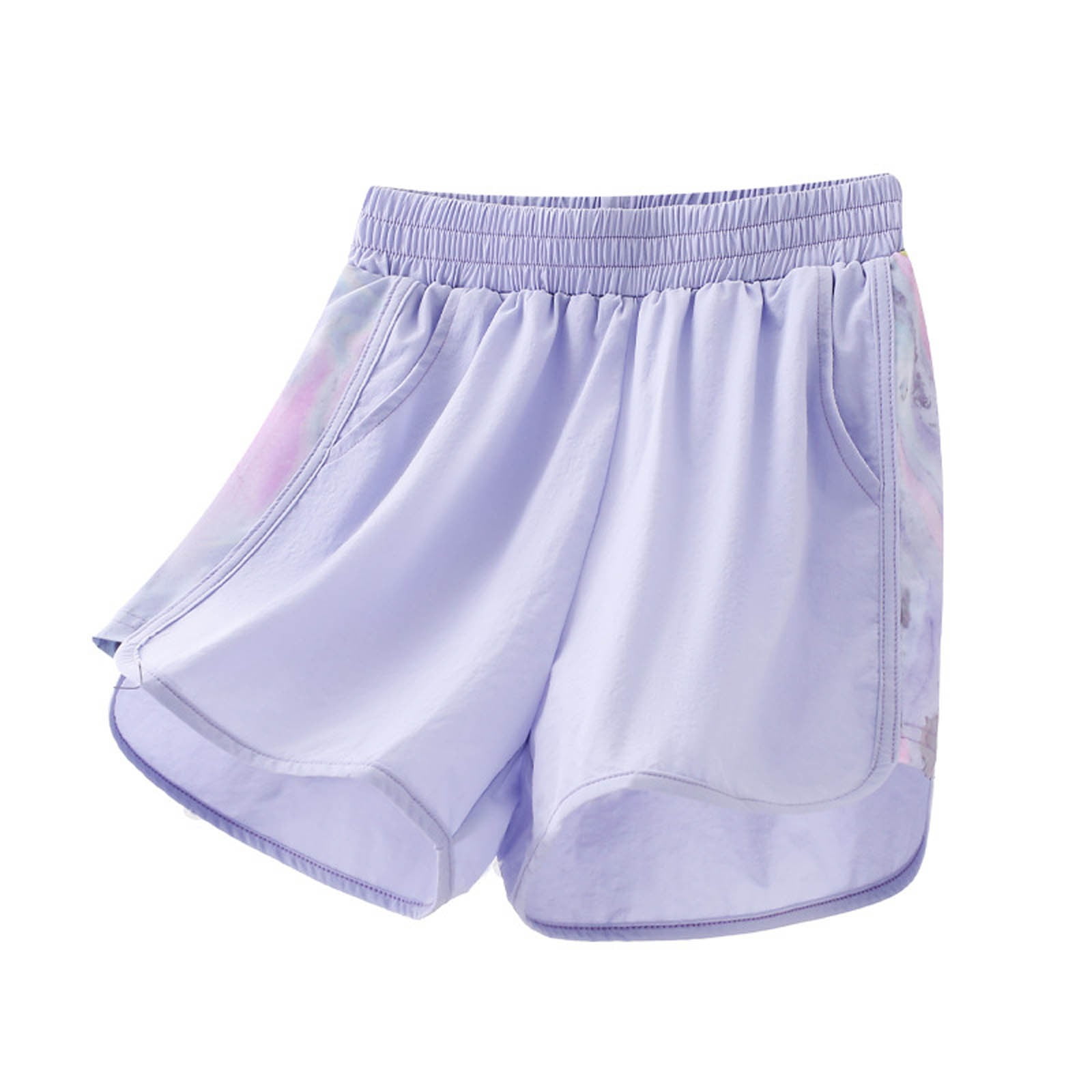 Posijego Big Girls Athletic Shorts Comfy Breathable Running Active