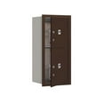 thumbnail image 2 of Salsbury Industries Recessed Private Aluminum 2 Unit 4C Horizontal Parcel Locker, 2 of 4