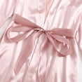 thumbnail image 6 of Women Plus Size Dresses Clearance Short Sleeve V Neck Homewear Pajamas Long Dress Nightgowns Sleepwear, 6 of 7