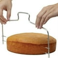 thumbnail image 2 of Adjustable Cake leveller Cake Cutter 304 Stainless Wire Cake Slicer, 2 of 5