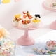 thumbnail image 4 of Juego de 3 soportes para tartas (plato de 8 pulgadas, 10 pulgadas, 12 pulgadas) para pasteles de 6 a 10 pulgadas, juego perfecto de exhibición de mesa de postre, soportes para cupcakes, 4 of 7
