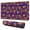 Halloween Witch Hat, variant on Long Mouse Pads for Desk,Halloween Witch Hats and Bats Desk Mats on Top Of Desks, Desk Mouse Pad Extra Large with 3mm Non-Slip Base and Stitched Edge for Gaming,Office,Work,Home 31.5x11.8in