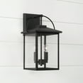 thumbnail image 6 of 2 Light Outdoor Wall Lantern In Farmhouse Style-16.5 Inches Tall And 9.5 Inches Wide Capital Lighting 948021Bk, 6 of 6