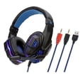 thumbnail image 1 of Professional Bass Stereo Gamer Wired Headphones PS4 X BOX Headset With Led Light Microphone For Computer Laptop, 1 of 2