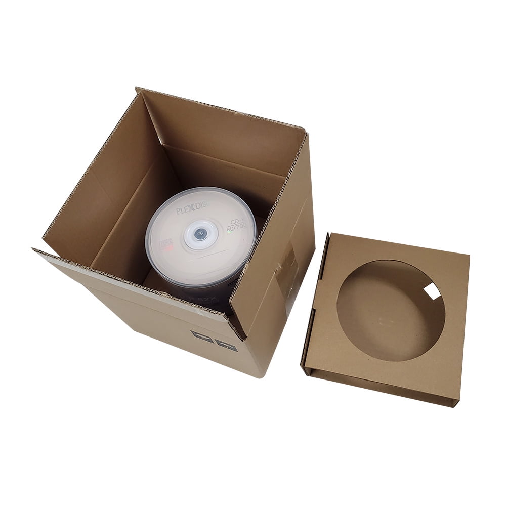 PlexDisc CD-R 700MB 80 Minute 52x Branded Recordable Disc - 100 Pack Spindle 631-805-BX