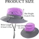thumbnail image 3 of Sombrero para El Sol Plegable XINYU de malla para mujer Doble Hechizo Rosa Talla única, 3 of 8