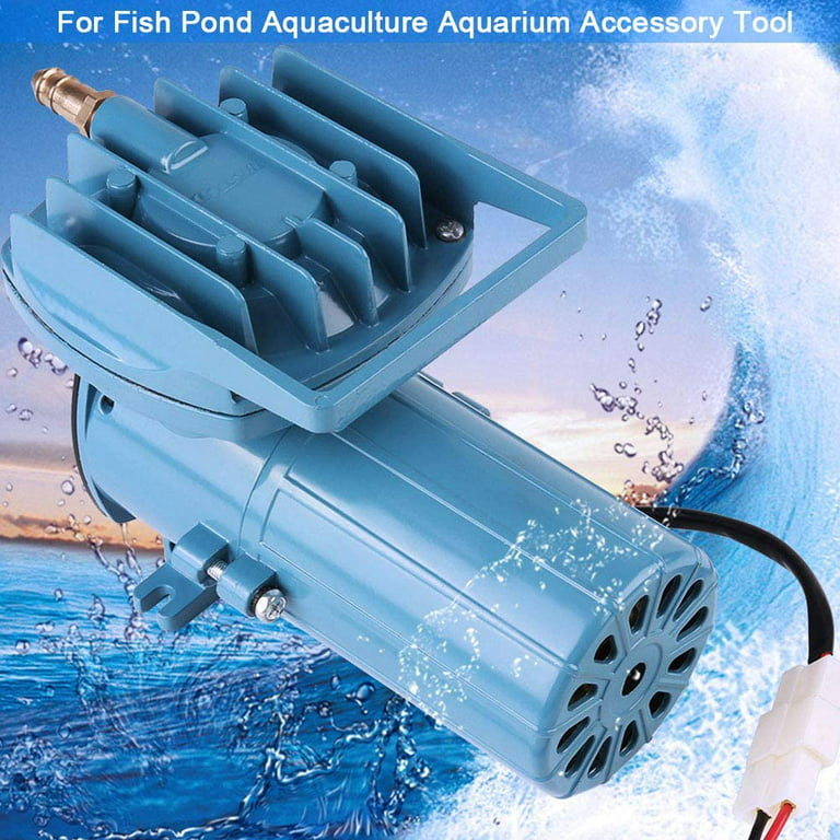 LYUMO Aquarium Air Pump DC 12V 18W Air Pump Aerator for Fish Pond  Aquaculture Aquarium Accessory Tool Oxygen Aerator Pump Fish Tank &  Hydroponic 