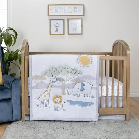 UPC: 0846216064005 | Trend Lab Tanzania 4 Piece Crib Bedding Set Infant Multi-Color