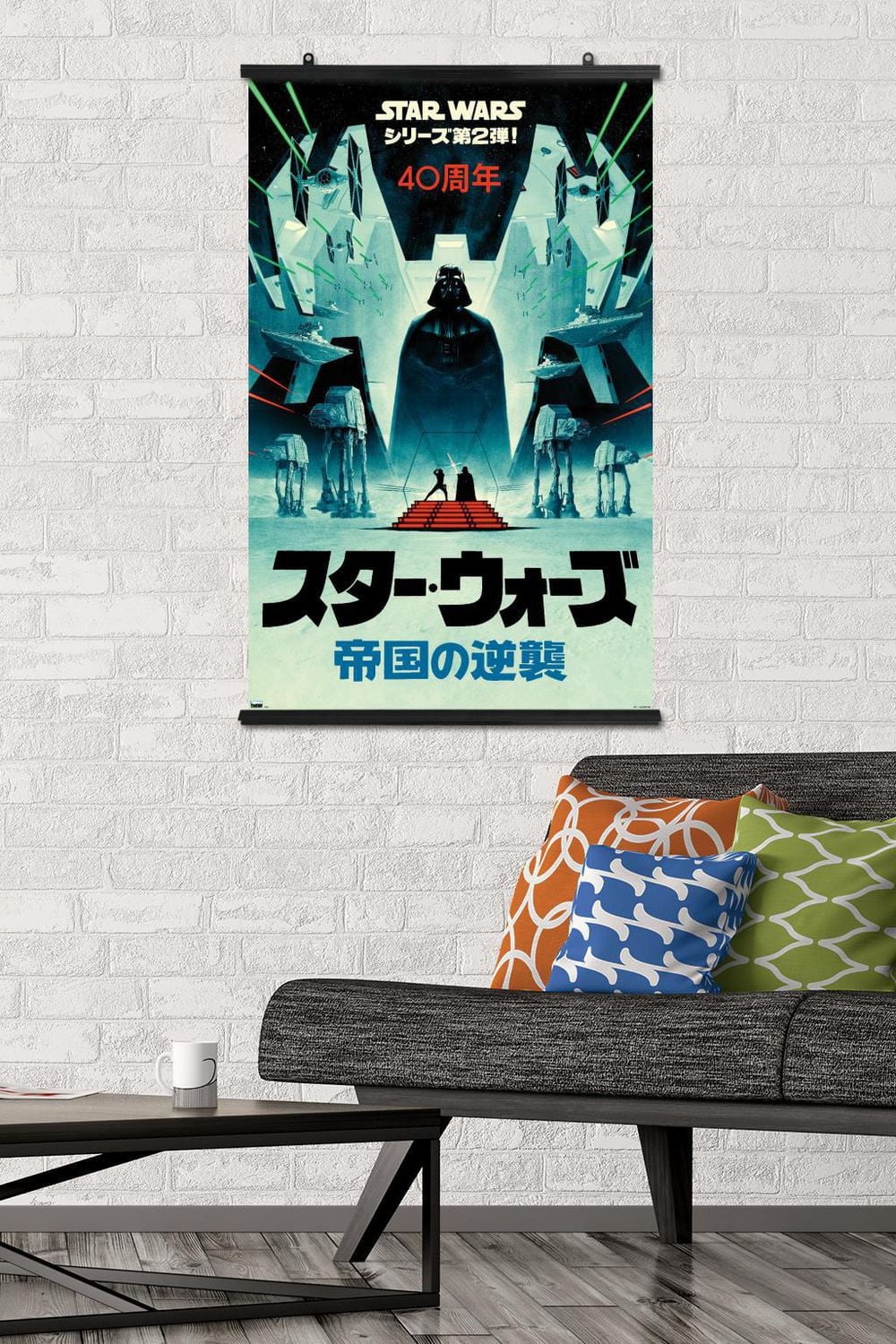 Star Wars: The Empire Strikes Back - 40th Anniversary Japan Wall Poster