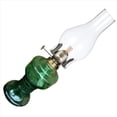 thumbnail image 2 of 2X Lámpara de Aceite Rústica Lámpara de Carbón de Vidrio Vintage Lámparas de Aceite para Uso en Interiores Iluminación de Decoración del Hogar Linterna de Aceite Verde, 2 of 5