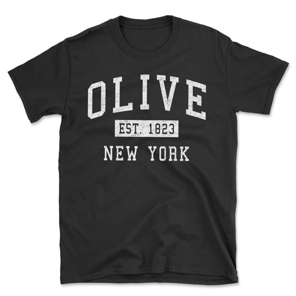 Olive New York Classic Established Men's Cotton T-Shirt
