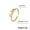 Gold, variant on Letter Mom Rings for Women Stainless Steel Finger Rings Jewelry