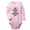 Pink, variant on iDzn® The Force That Awakens You Funny Rompers, Newborn Baby Unisex Bodysuits, Infant Jumpsuits, Toddler Kids Long Sleeve Oufits (Gray, 6-12 Months)