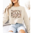 thumbnail image 5 of Ink-Printed Pearls He Is Risen Christian Sweatshirt for Women - Floral Easter Pullover Sand Sweatshirt Adult X-Large, 5 of 7