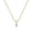 Yellow Gold, variant on Collection 0.25 Cttw Oval Solitaire Lab Grown White Diamond 4 Prong Pendant Necklace with 18 inch Gold Chain for Women in 14K Solid Yellow Gold
