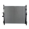thumbnail image 5 of Radiator 1 Row Metallic with Automatic Transmission for Benz for ML320 3.2L 1998-2003 for ML430 4.3L 1999-2001 for ML500 5.0L 2002-2005 Plastic / Aluminum-Materials OE-Style, 5 of 6