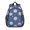 Sun and Moon-1, variant on Moth and Skeleton Gothic Pattern Backpack for School, Cute School Bag with Adjustable Shoulder Straps and Padded Back, 15"x11.42"x5.5"