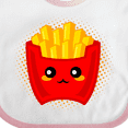 thumbnail image 4 of Inktastic French Fries Funny Food Boys or Girls Baby Bib, 4 of 4