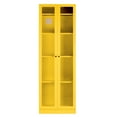 thumbnail image 2 of Avidan 70-inch Yellow French Door Metal Cabinet, 2 of 6