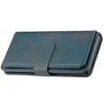 thumbnail image 1 of New Case Compatible With Samsung Galaxy S21 5g Cover Retro Leather Wallet Flip Magnetic Cover 10 Card Holder - Green, 1 of 5
