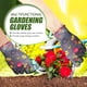 thumbnail image 5 of par de guantes de jardinería, guantes de trabajo, guantes de jardinería, guantes de trabajo para hombres y mujeres, para podar, cavar y plantar., 5 of 7