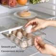 thumbnail image 4 of Refrigerator Egg Storage Box Drawer Style Food Fruit Egg Rack Egg Holder Household Plastic Fresh-keeping Box, 4 of 8