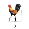 thumbnail image 5 of Tuvgenk Acrylic Rooster Garden Decor Outdoor Yard Stake Sign for Patio Lawn Balcony Home Decoration, 5 of 5