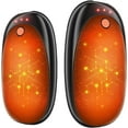 thumbnail image 2 of 20 hours AI hand warmer rechargeable set of 2, 6000mAh portable pocket heater, quick heating hand warmer, holiday gift, white elephant gift, men and women gift, 2 of 4