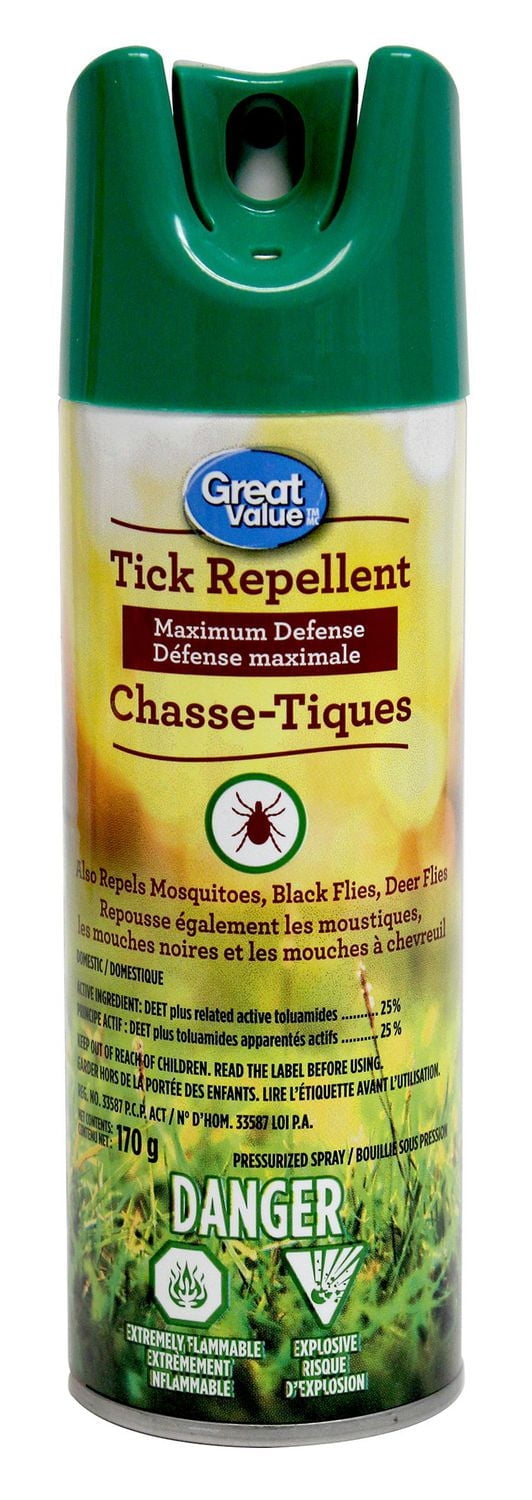 Great Value Maximum Defense Tick Repellent, 170 g